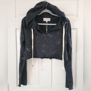Wildfox Foil Splatter Hoodie
